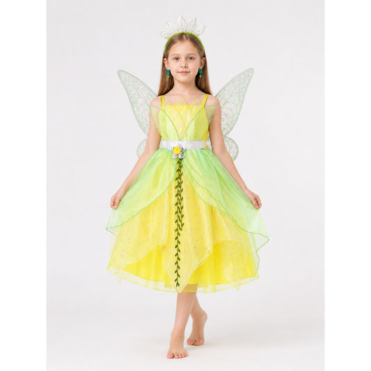 Halloween Princess Costume Dress with Butterflies main product view