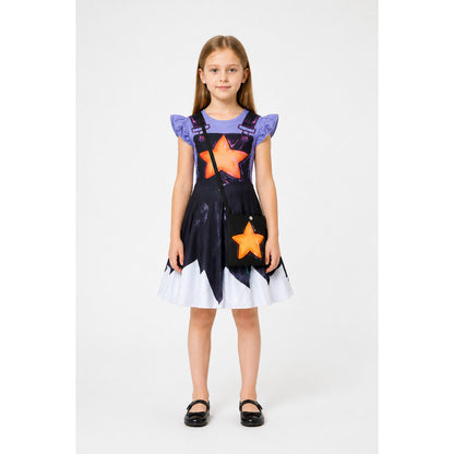 Princess Dress with Orange Star and Bag, 110-160 cm main product view