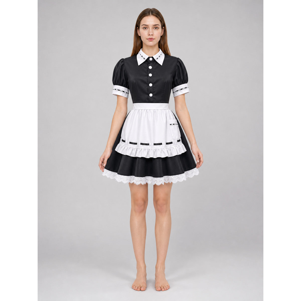 Doctor Emily Dyer Maid Cosplay Costume