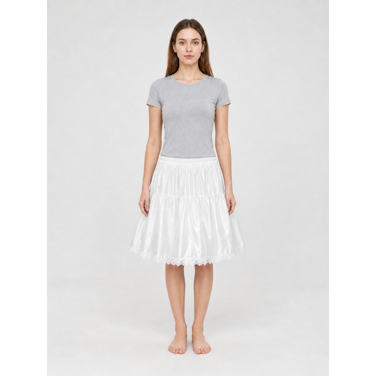 White Beauty and the Beast Cosplay Skirt