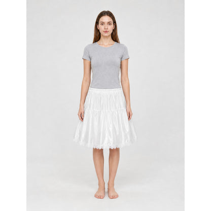 White Beauty and the Beast Cosplay Skirt