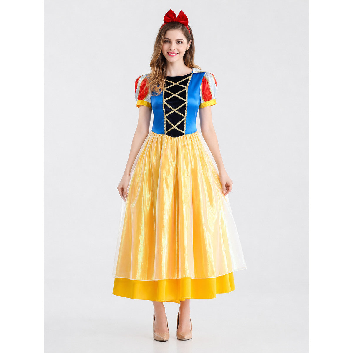 Princess Anna Cosplay Dress, Carnival Look