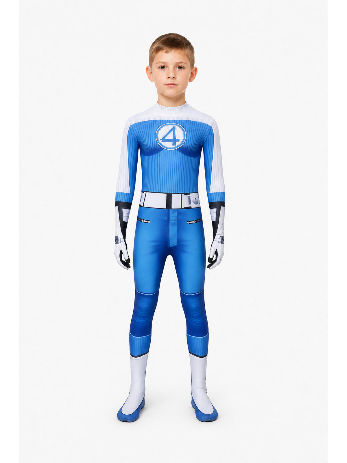 Fantastic Four Number 4 Jumpsuit for Cosplay