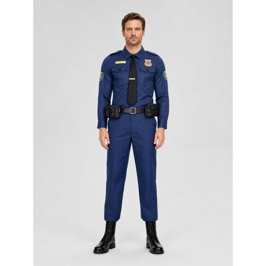 Police Costume from Zootopia with Accessories on-model view