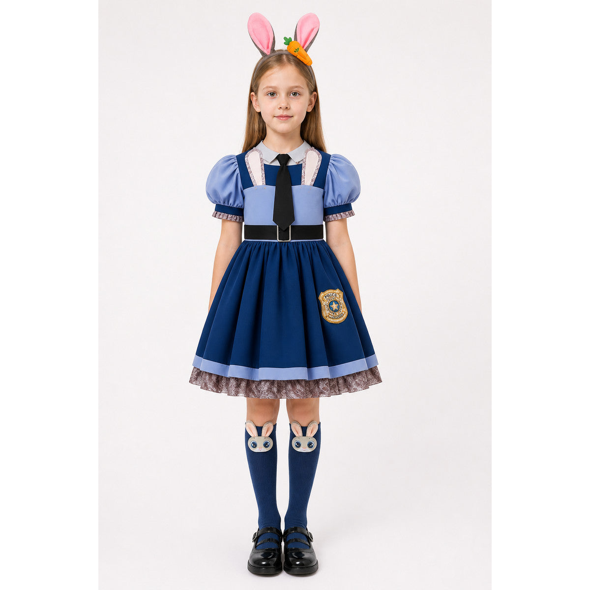 Kids' Halloween Police Rabbit Costume main product view