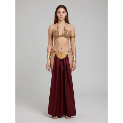 Star Wars Cosplay Costume with Gold Details