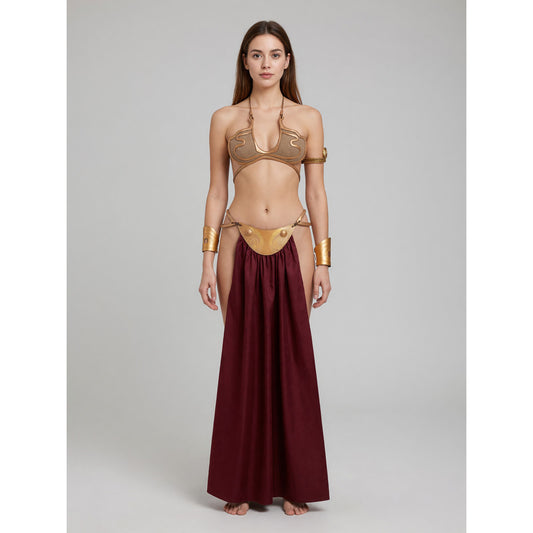 Star Wars Cosplay Costume with Gold Details