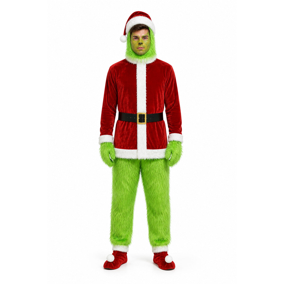 Green Monster Cosplay Costume with Mask main product view