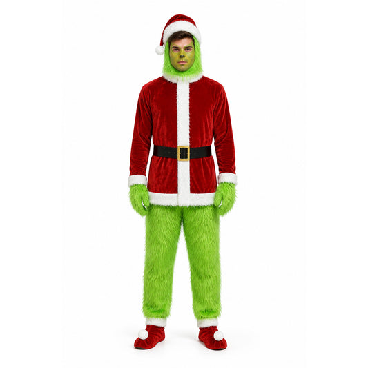 Green Monster Cosplay Costume with Mask main product view