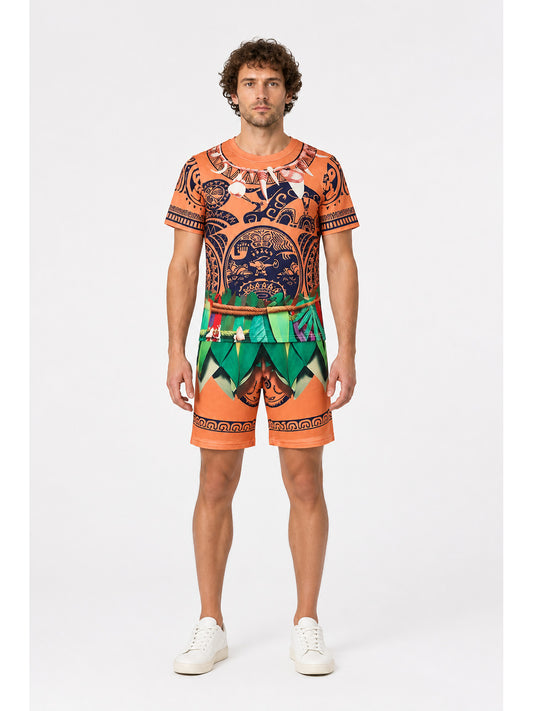 Maui Cosplay Costume with T-Shirt and Shorts main product view