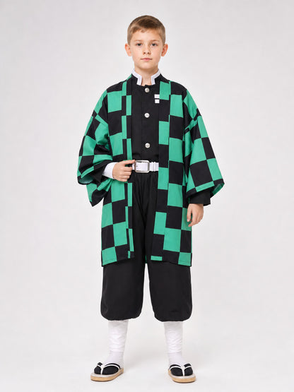 Tanjiro Kids' Cosplay Costume Set