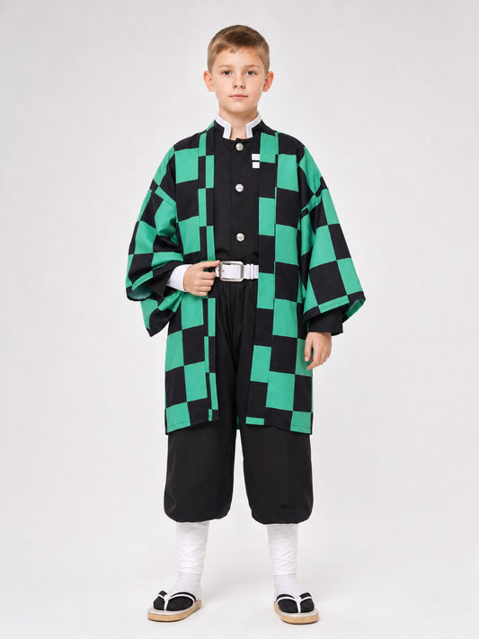 Tanjiro Kids' Cosplay Costume Set