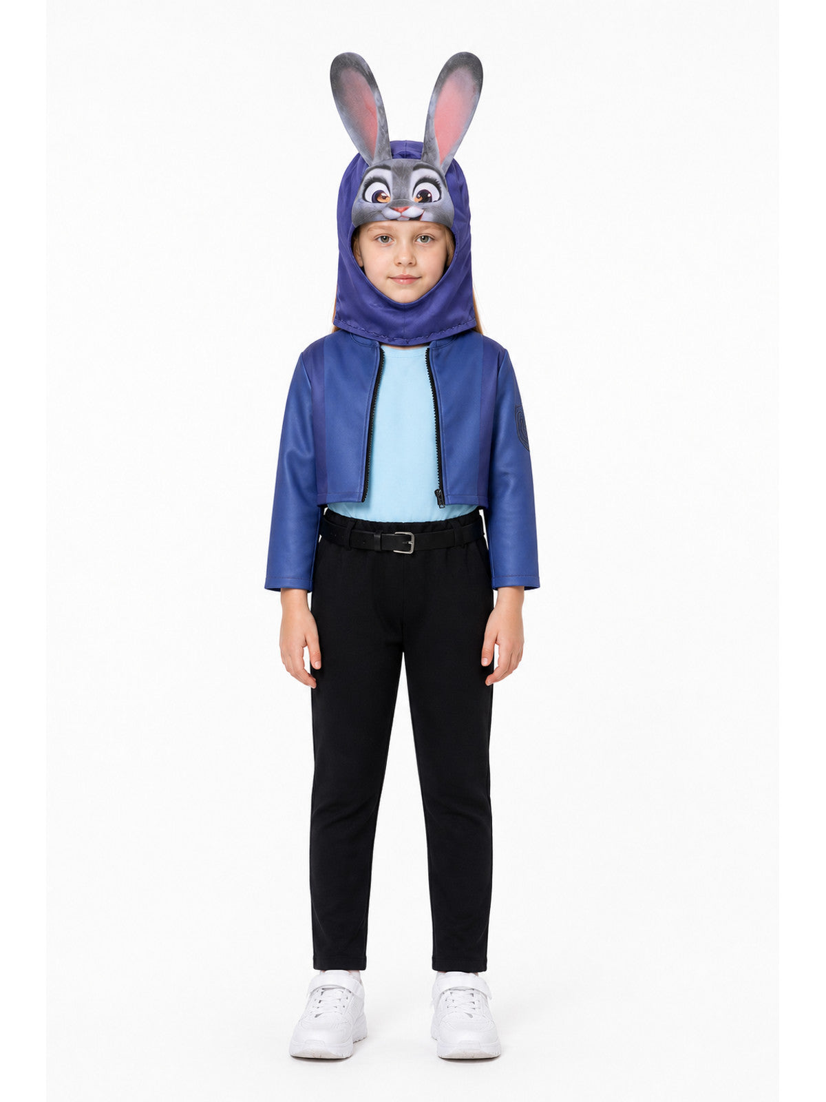 Judy from Zootopia Costume: Jacket, Pants, Ears, Belt main product view