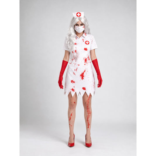Zombie Nurse Costume for Halloween and Cosplay