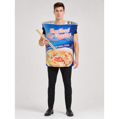 Instant Noodles Costume on-model view