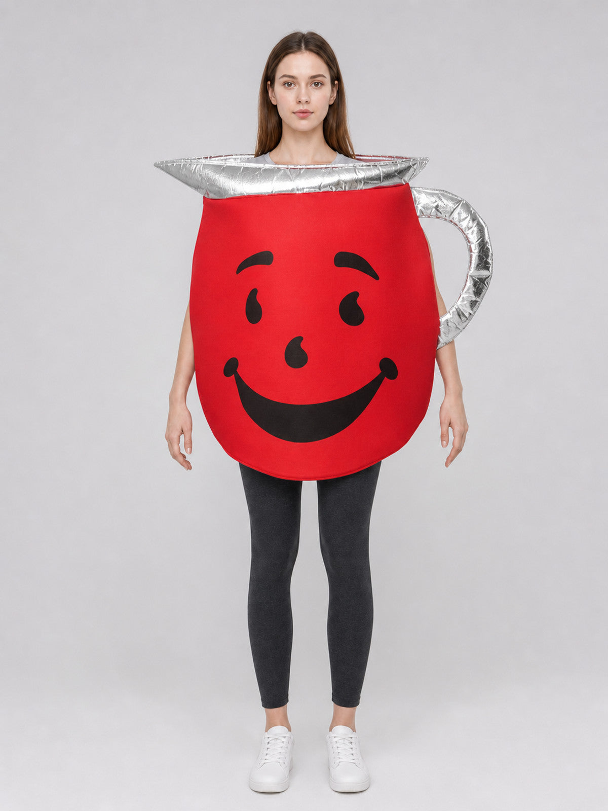 Blood Bag Costume for Halloween and Parties on-model view