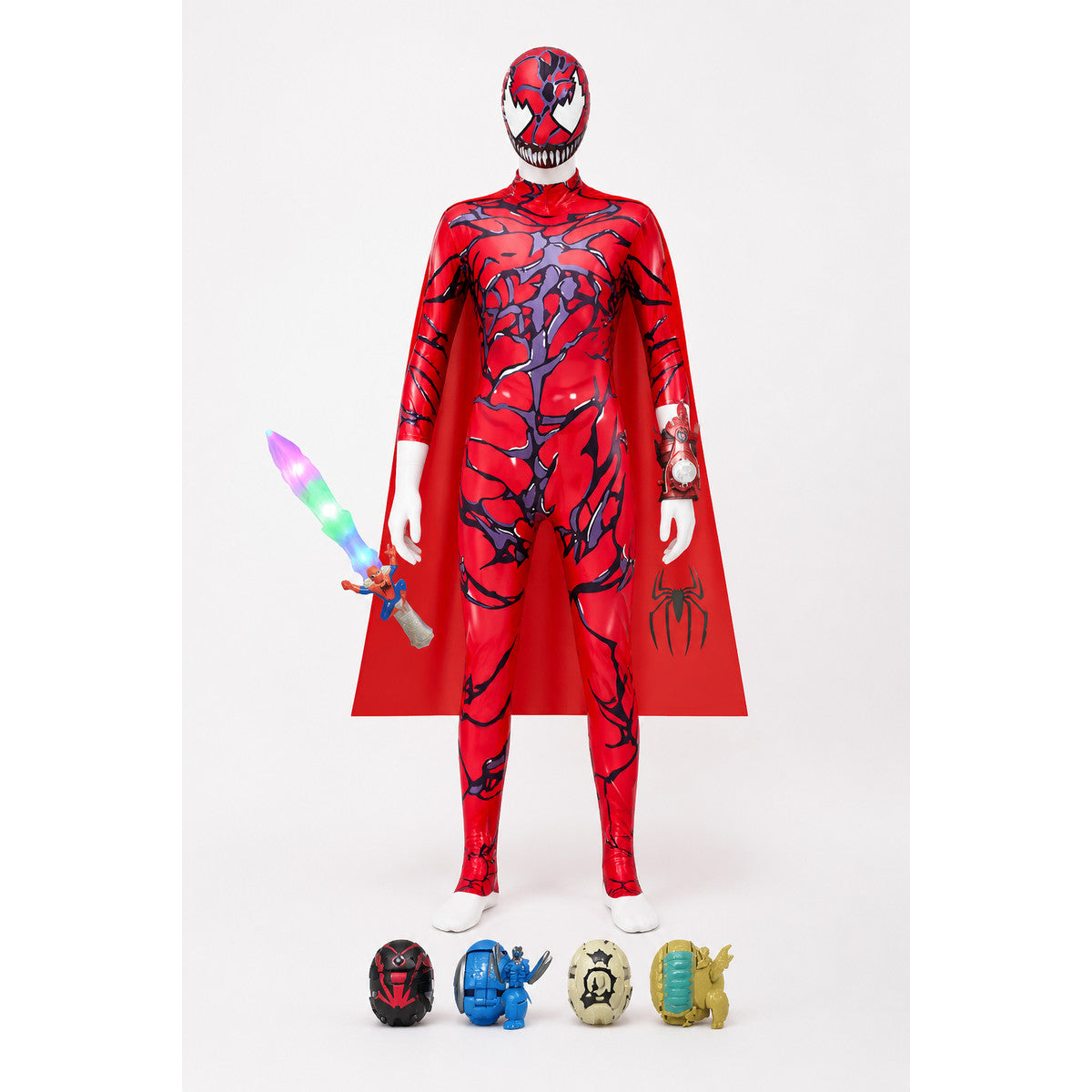 Children's Spider-Man Costume with Mask and Accessories main product view