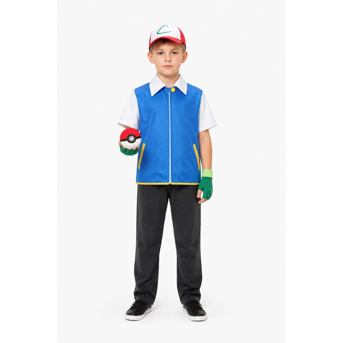 Ash Pokémon Cosplay Costume for Halloween main product view