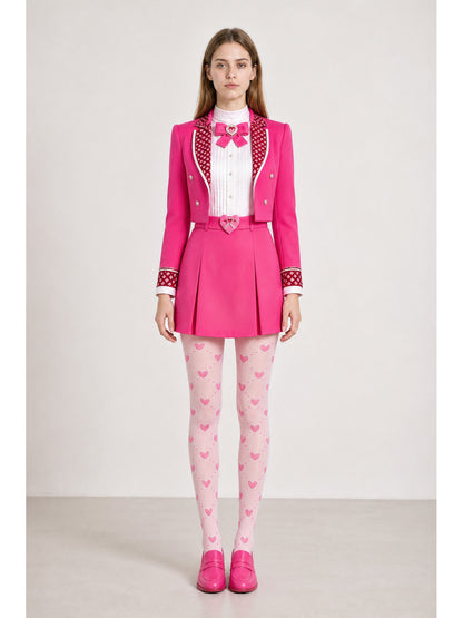 Cosplay Costume with Jacket, Shirt, and Bottom