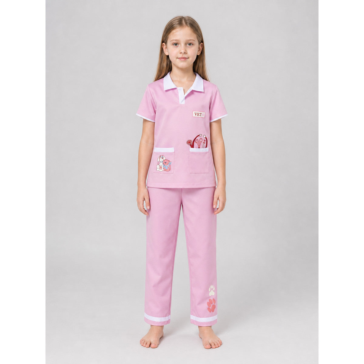 Kids' Veterinarian Costume for Role Play front view