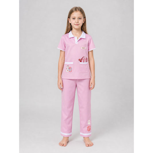 Kids' Veterinarian Costume for Role Play front view