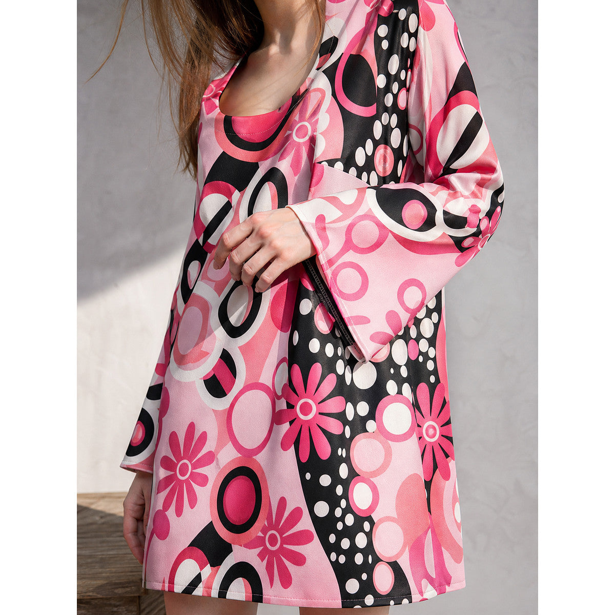 80s Disco Costume: Dress with Accessory