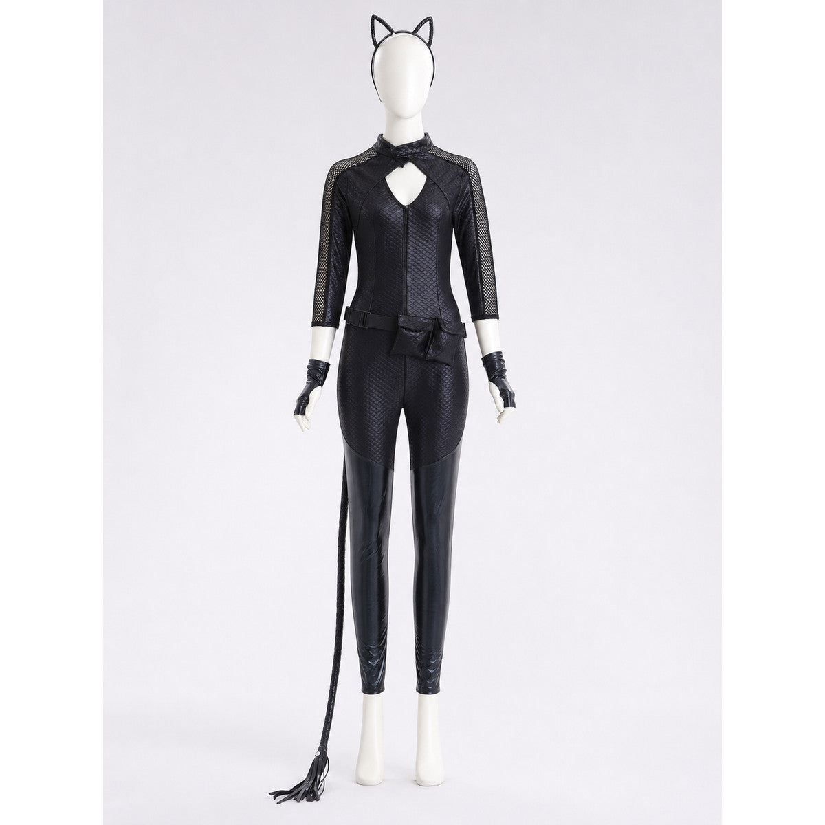 “Black Cat” Costume — Black Jumpsuit