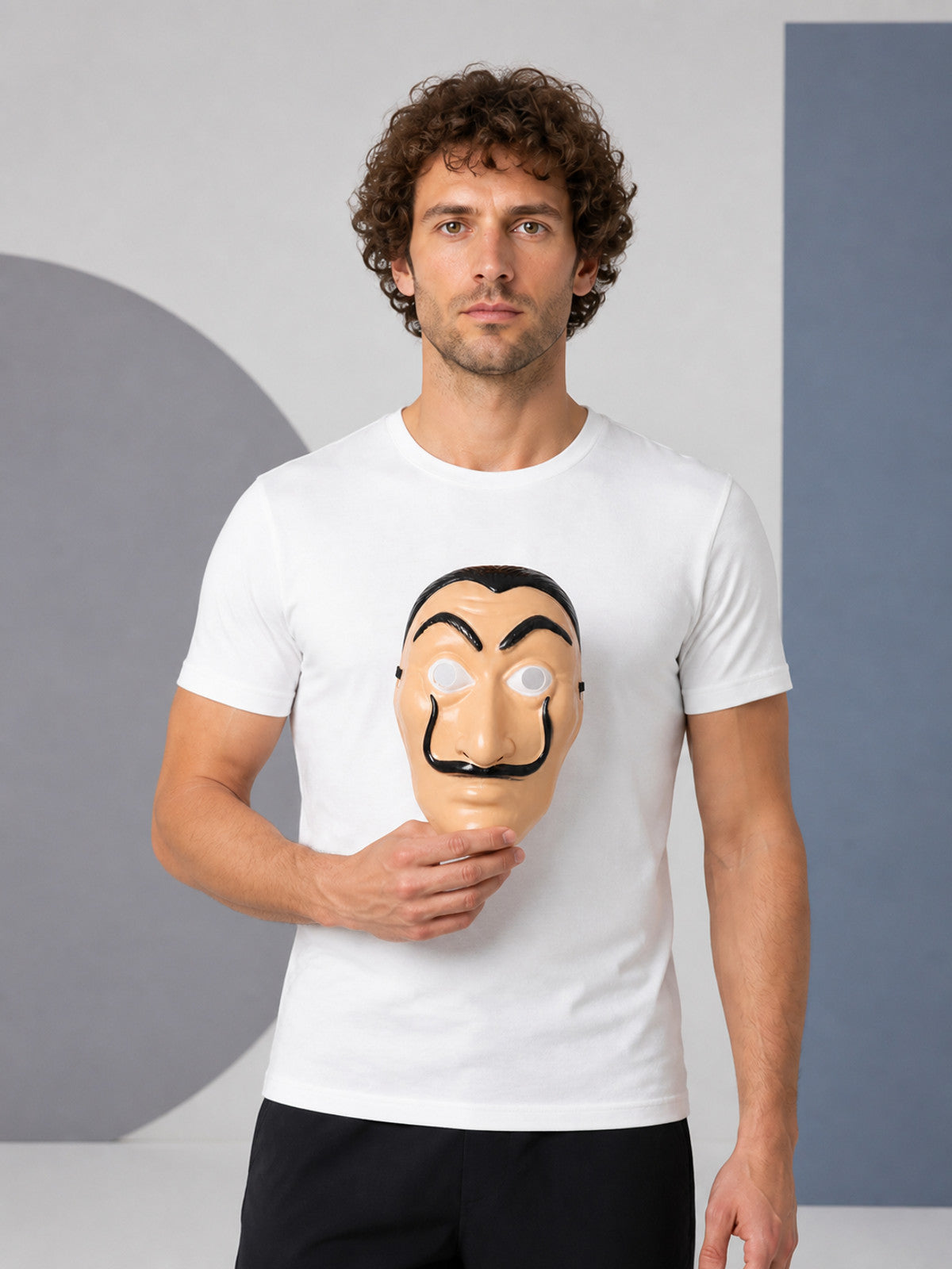 Carnival Mask with Mustache and Long Nose