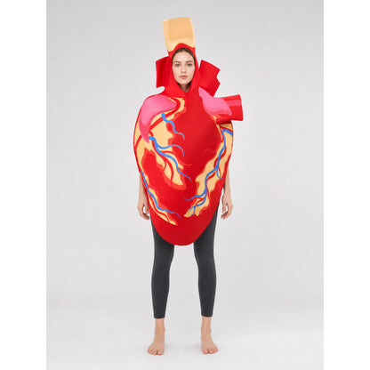 Bright Heart Costume for Parties and Performances on-model view