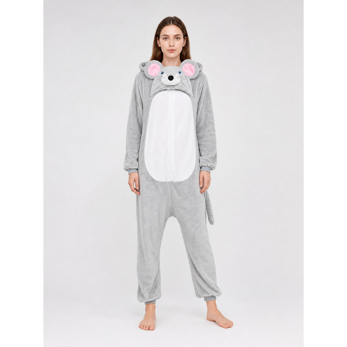 Mouse Kigurumi: Party Jumpsuit Costume on-model view