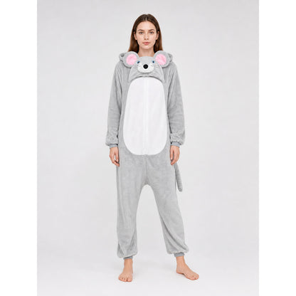Mouse Kigurumi: Party Jumpsuit Costume on-model view