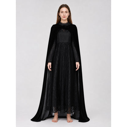 Elphaba Cosplay Costume: Dress, Cape, and Hat