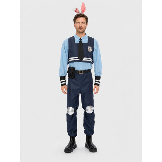 Judy Hopps Police Officer Costume for the Whole Family, Cosplay on-model view
