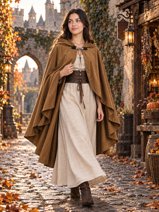 Loose-Fit Adult Wrap — Outerwear Draped Over the Shoulders Over Regular Clothing