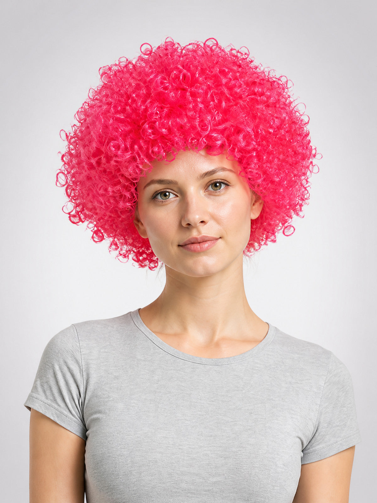 Short Curly Voluminous Carnival Wig