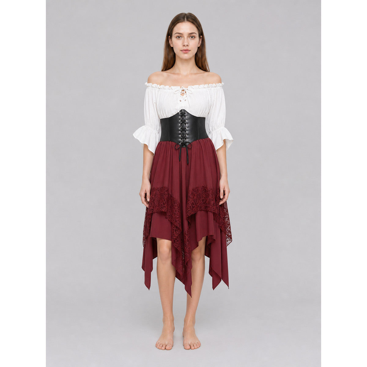 Three-Piece Pirate-Style Costume