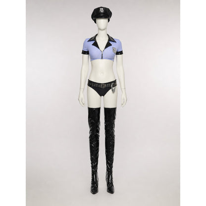 Police-Style Costume with Shorts