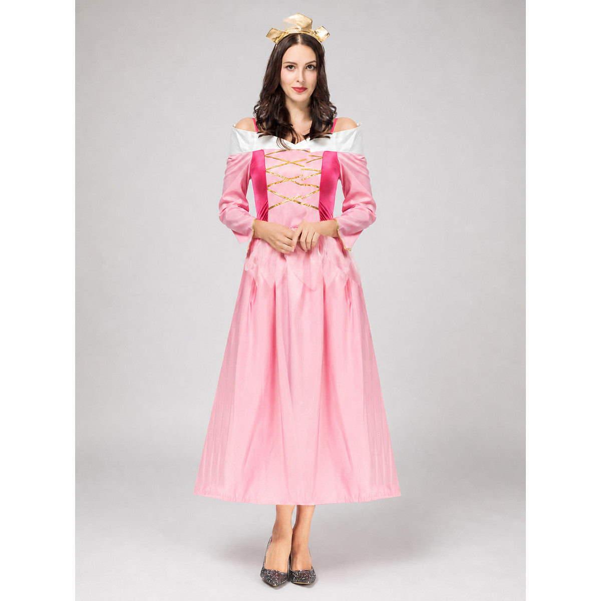 Princess Aurora Costume Dress for Cosplay and Performances