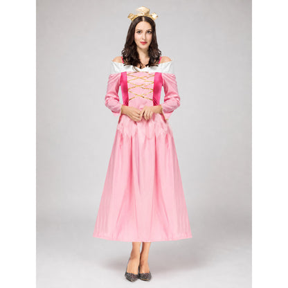 Princess Aurora Costume Dress for Cosplay and Performances