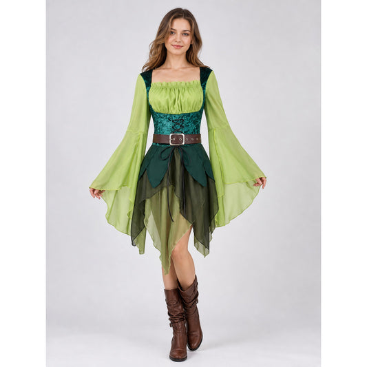 Fairy Costume Dress for Halloween and Cosplay