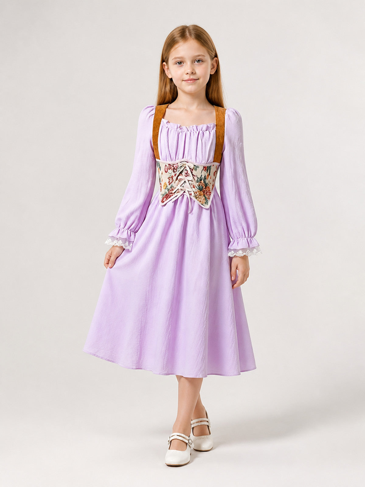 Long-Sleeve Medieval Princess Dress Cosplay main product view
