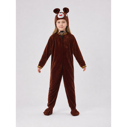 Bear Costume: Hooded Jumpsuit