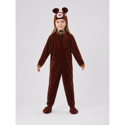 Bear Costume: Hooded Jumpsuit
