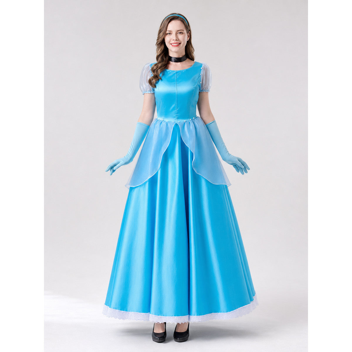 Fairy-Tale Style Princess Costume Dress on-model view