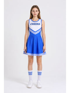 Sleeveless CHEERS Cheerleading Dress