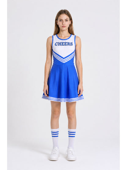 Sleeveless CHEERS Cheerleading Dress main product view
