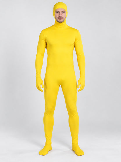 Yellow Milk Silk Cosplay Jumpsuit Costume