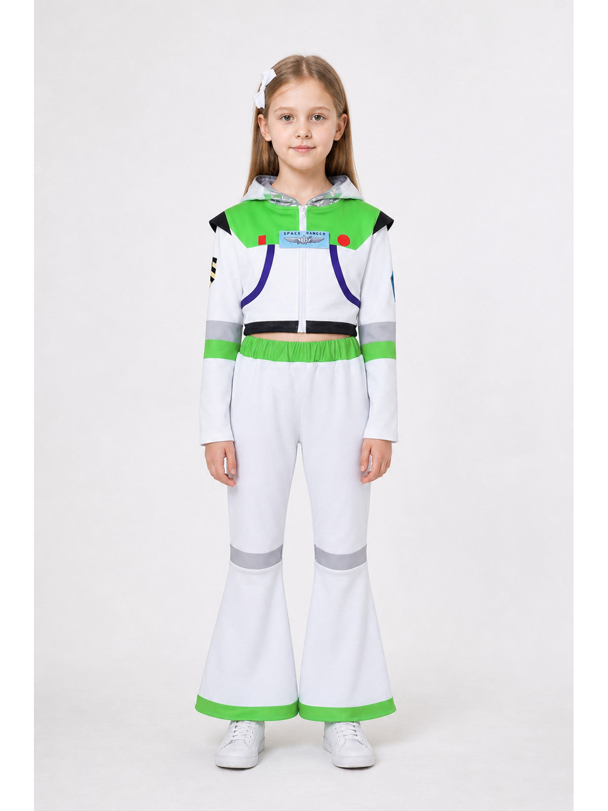 Toy Story Space Hero Costume with Hood and Flared Pants