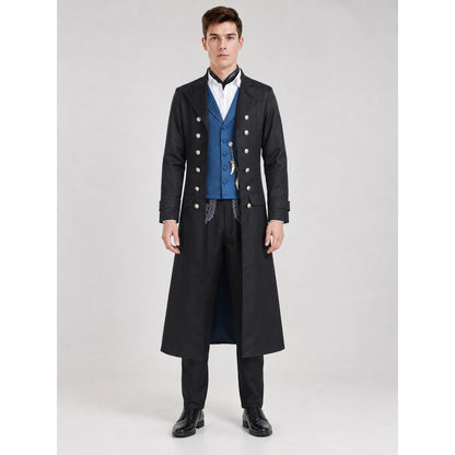 Grindelwald Cosplay Costume, 5-Piece on-model view