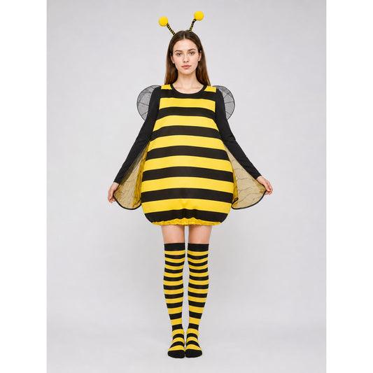 Bee Costume with Wings and Antennae